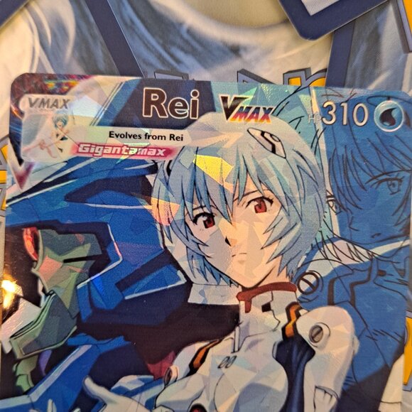Asuka Langley and Rei Ayanami Pokemon Card bundle Neon Genesis Evangelion - Picture 6 of 11